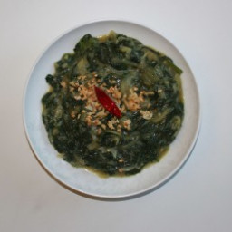 Indian Slow-Cooked Spinach (Palang ka Kapha)
