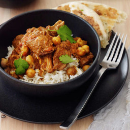 Indian-Spiced Lamb and Chickpea Curry