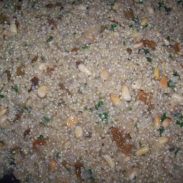 Indian-Spiced Quinoa With Raisins and Pine Nuts