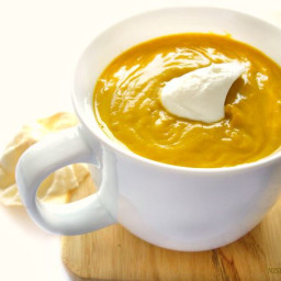 Indian Spiced Roasted Pumpkin Soup