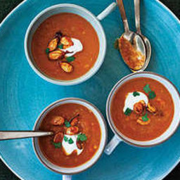 Indian-Spiced Roasted Squash Soup