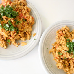Indian Spicy Scrambled Eggs