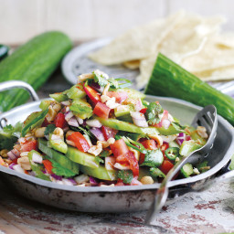 Indian-style cucumber salad recipe