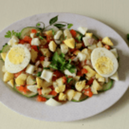 Indian Style Healthy Egg Salad