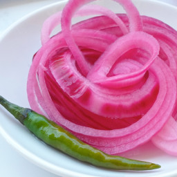 Indian Style Pickled Onions