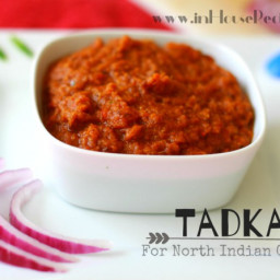 Indian Tadka Recipe - Onion Tomato Paste - Indian Curry