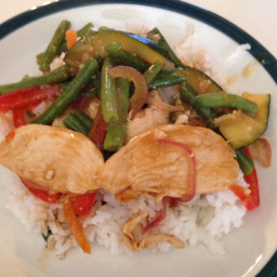 Indonesian Chicken with Green Beans 2
