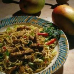 Indonesian Pork Noodle Bowl