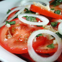 Insanely Easy Tomato Salad