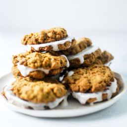 Inside Out Carrot Cake Cookies