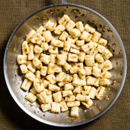 Instant Mashed Potato Gnocchi with Browned Butter–Caper Sauce
