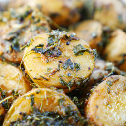 Instant Pot Aloo Methi (Potatoes with Fenugreek Leaves)