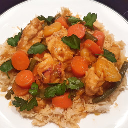 Instant Pot Apricot Chicken