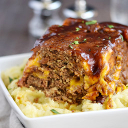 Instant Pot Bacon Cheeseburger Meatloaf