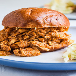 Instant Pot-Barbecue Pulled Pork Sandwiches