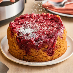 Instant Pot Berry Upside-Down Cake