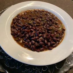 Instant Pot Black Bean Soup (Frijoles Negros)