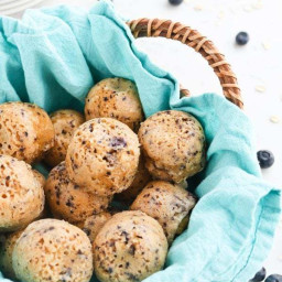 Instant Pot Blueberry Oatmeal Muffins