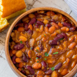 Instant Pot Brown Sugar Baked Beans