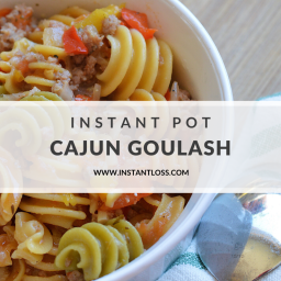Instant Pot Cajun Goulash