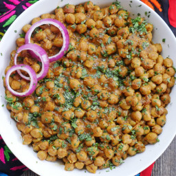 Instant Pot Chana Masala - Punjabi Chole (Spiced Chickpea Curry)