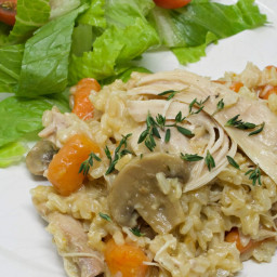 Instant pot chicken and brown rice