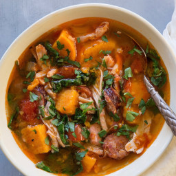 Instant Pot Chicken-and-Spinach Stew