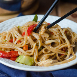 Instant Pot Chicken and Vegetable Stir Fry
