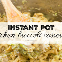 Instant Pot Chicken Broccoli Casserole