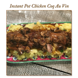 Instant Pot Chicken Coq Au Vin