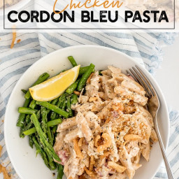 Instant Pot Chicken Cordon Bleu Pasta
