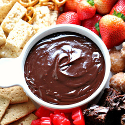 Instant Pot Chocolate Fondue Recipe (Melted Chocolate for Dipping)