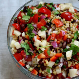 Instant Pot Colorful Wheat Berry Salad