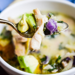 Instant Pot Creamy Chicken Soup (Whole30, AIP, Keto)