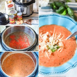 Instant Pot Creamy Tomato Soup • The Pinning Mama