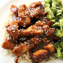 Instant Pot EASY Sesame Chicken and Rice