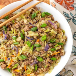 Instant Pot Egg Roll in a Bowl