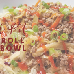 Instant Pot Egg Roll In a Bowl {Low Carb!}