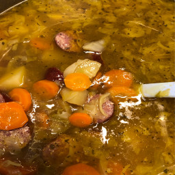 Instant Pot Farmer Sausage and Vegetable Soup