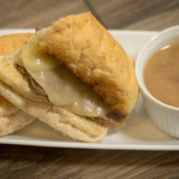 Instant Pot French Onion French Dip Sandwiches