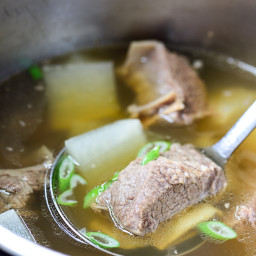 Instant Pot Galbitang (Beef Short Rib Soup)