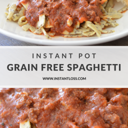 Instant Pot Grain Free Spaghetti Sauce