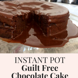 Instant Pot Guilt Free Chocolate Cake
