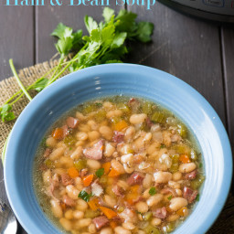 Instant Pot Ham Bean Soup