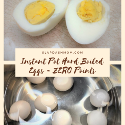 Instant Pot Hard Boiled Eggs - ZERO Points