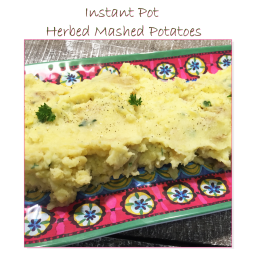 Instant Pot Herbed Mashed Potatoes