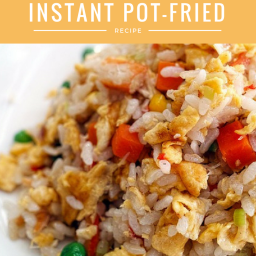 Instant Pot-Homemade Chinese Food-Chicken Fried Rice