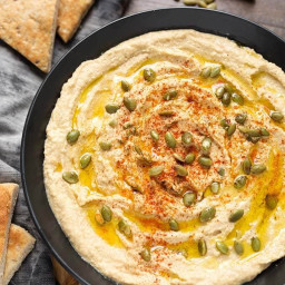 Instant Pot Hummus from Dry Chickpeas