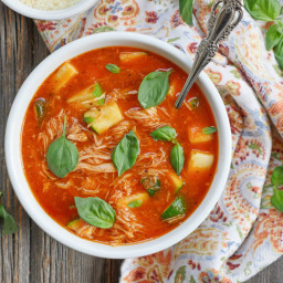 Instant Pot Italian Chicken and Tomato Soup
