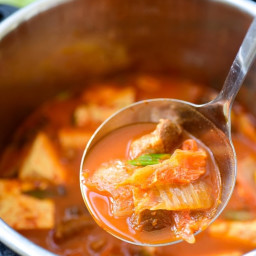 Instant Pot Kimchi Jjigae (Stew)